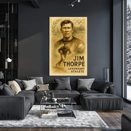 Celebrating Jim Thorpe A Legendary Athlete Jim Thorpe Poster