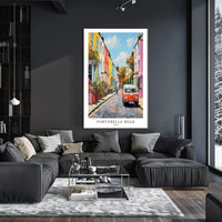 Portobello Road London Urban Charm Cityscape Poster PosterGoat