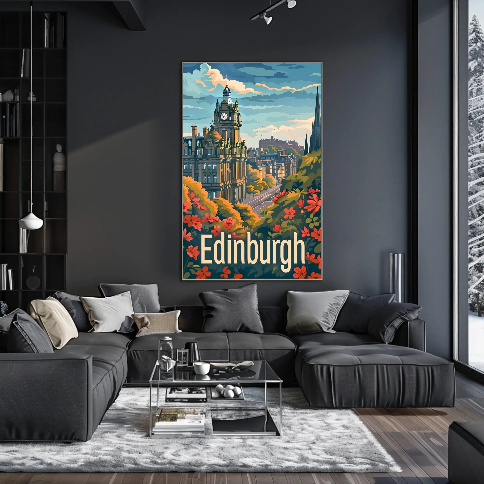 Edinburgh Scenic Poster