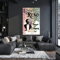 Edward Reno Vintage Magic Performance Cultural Poster