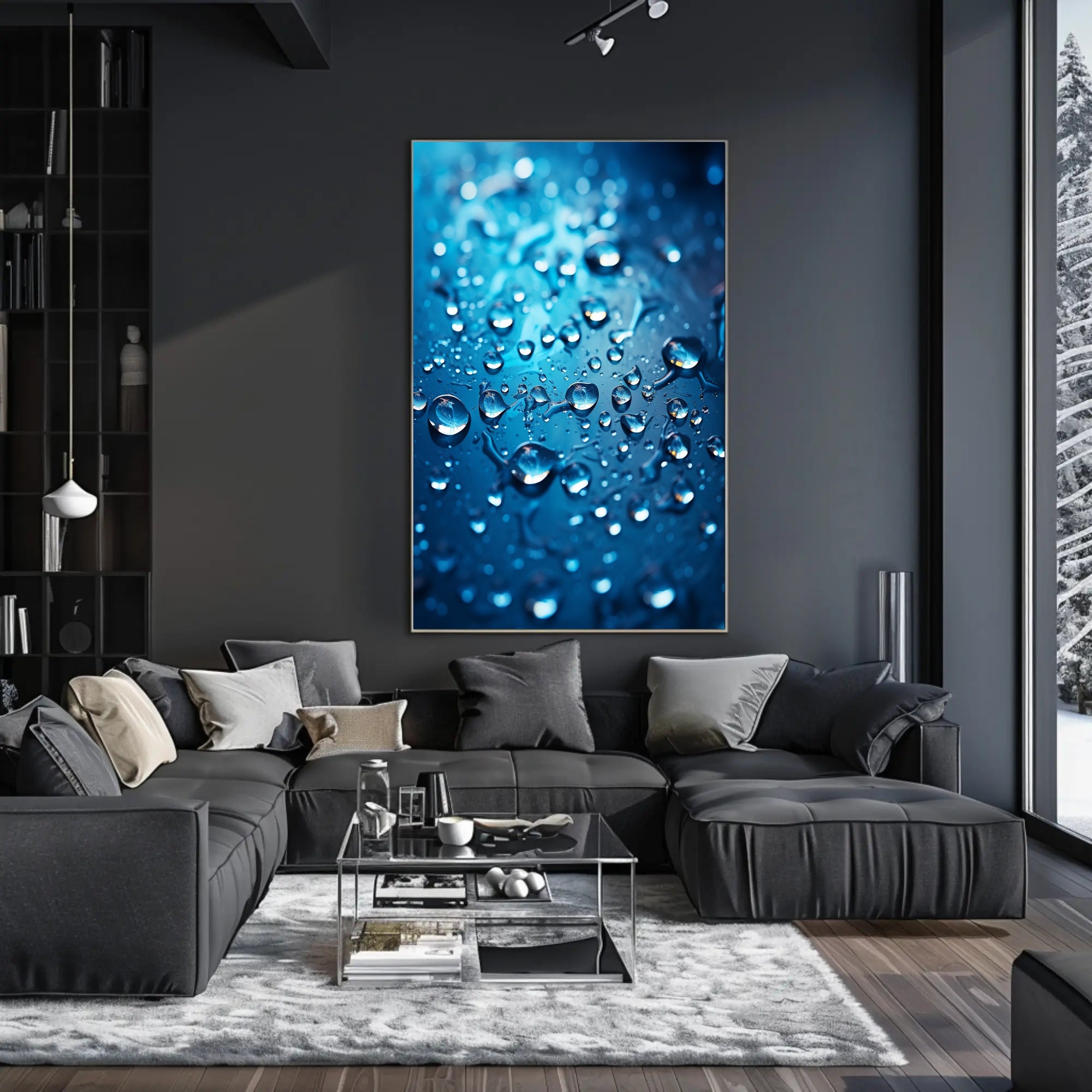 Serenity In Droplets Poster