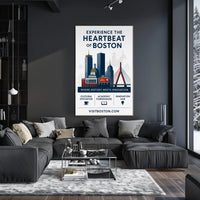 Experience the Heartbeat of Boston Poster