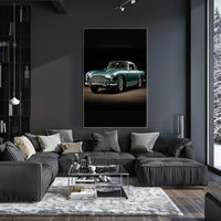 Classic Luxury Car Showcase Poster PosterGoat
