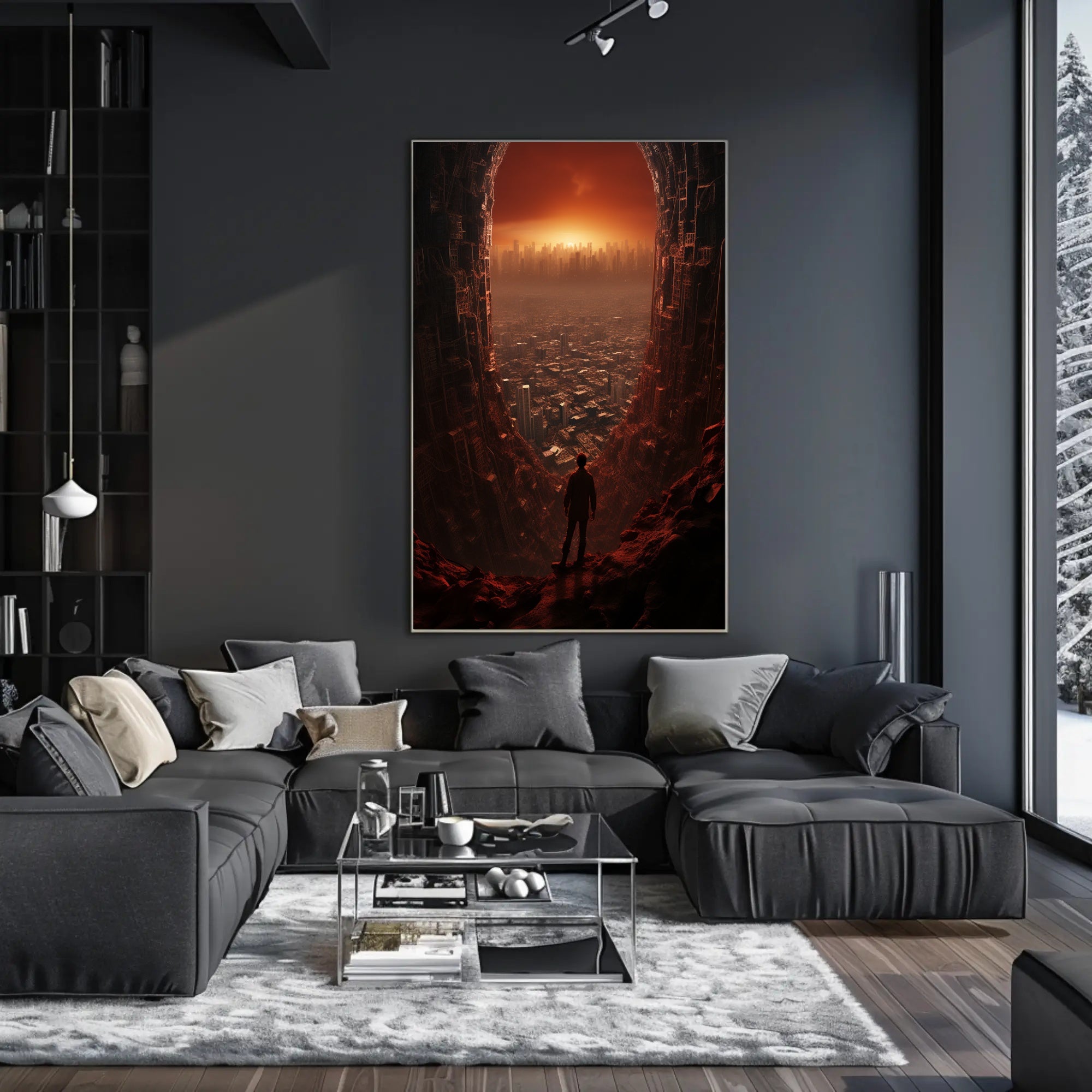 Gateway To The Cityscape Poster