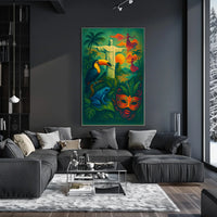 Vibrant Brazil Poster