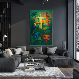 Vibrant Brazil Poster