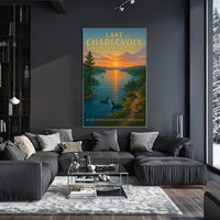 Lake Charlevoix NatureS Masterpiece Poster