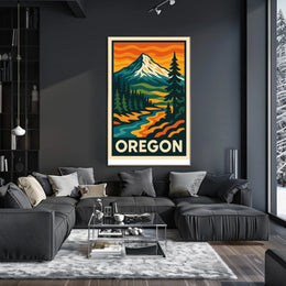 Oregon Landscape Poster