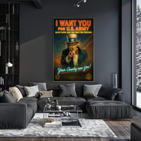 Join the U.S. Army for Freedom Poster