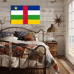 Central African Republic Flag Poster