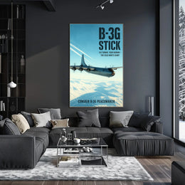 Convair B-36 Peacemaker The Cold War's Giant Poster