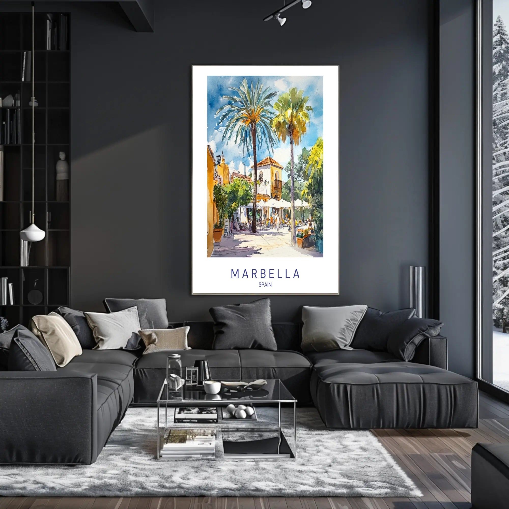 Marbella Charm Poster PosterGoat