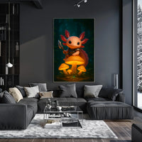 Guardian Of The Enchanted Forest Poster