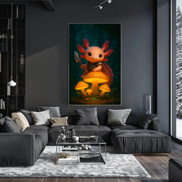 Guardian Of The Enchanted Forest Poster