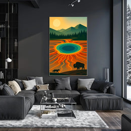 Yellowstone Serenity Poster