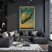 Bell XP-77 Lightweight Fighter Poster
