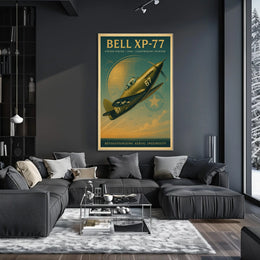 Bell XP-77 Lightweight Fighter Poster