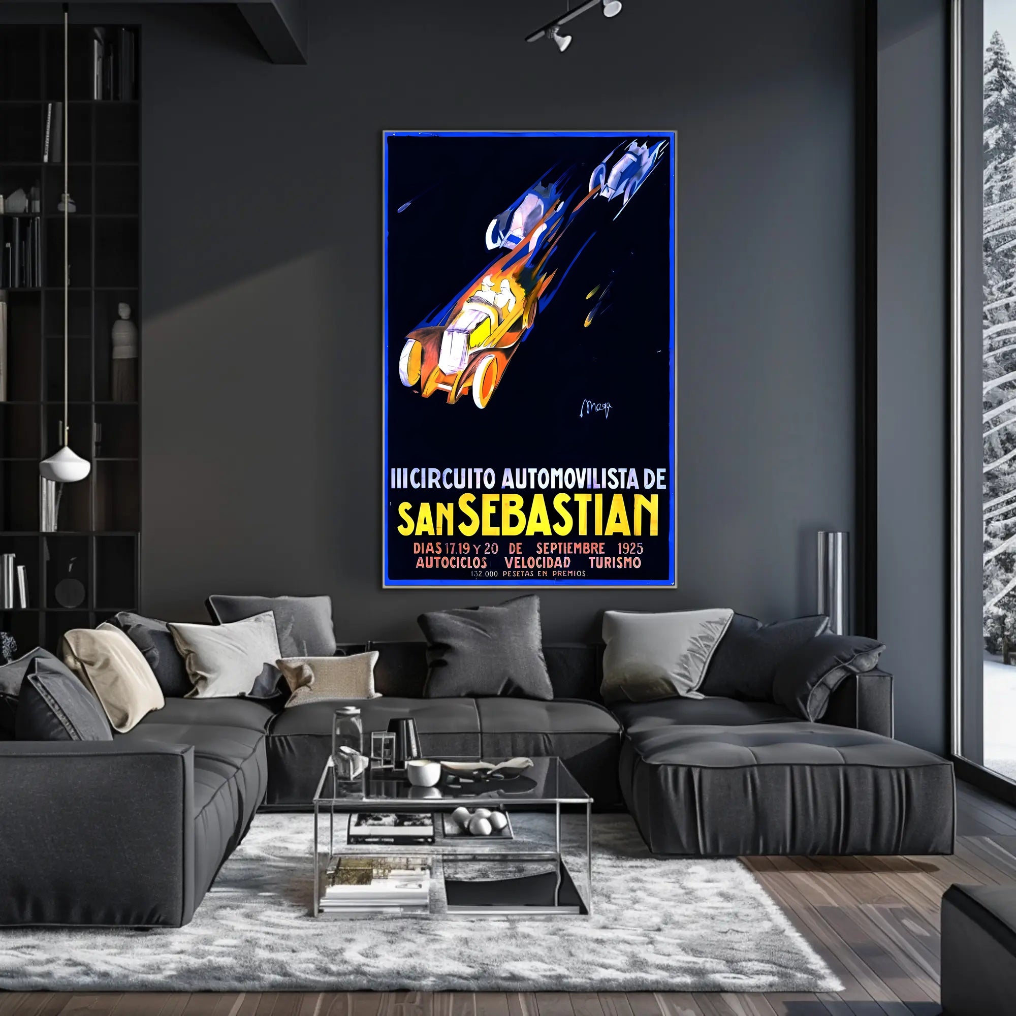 III Circuito Automovilista de San Sebastián Poster