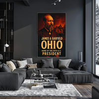 James A. Garfield 20th President Poster