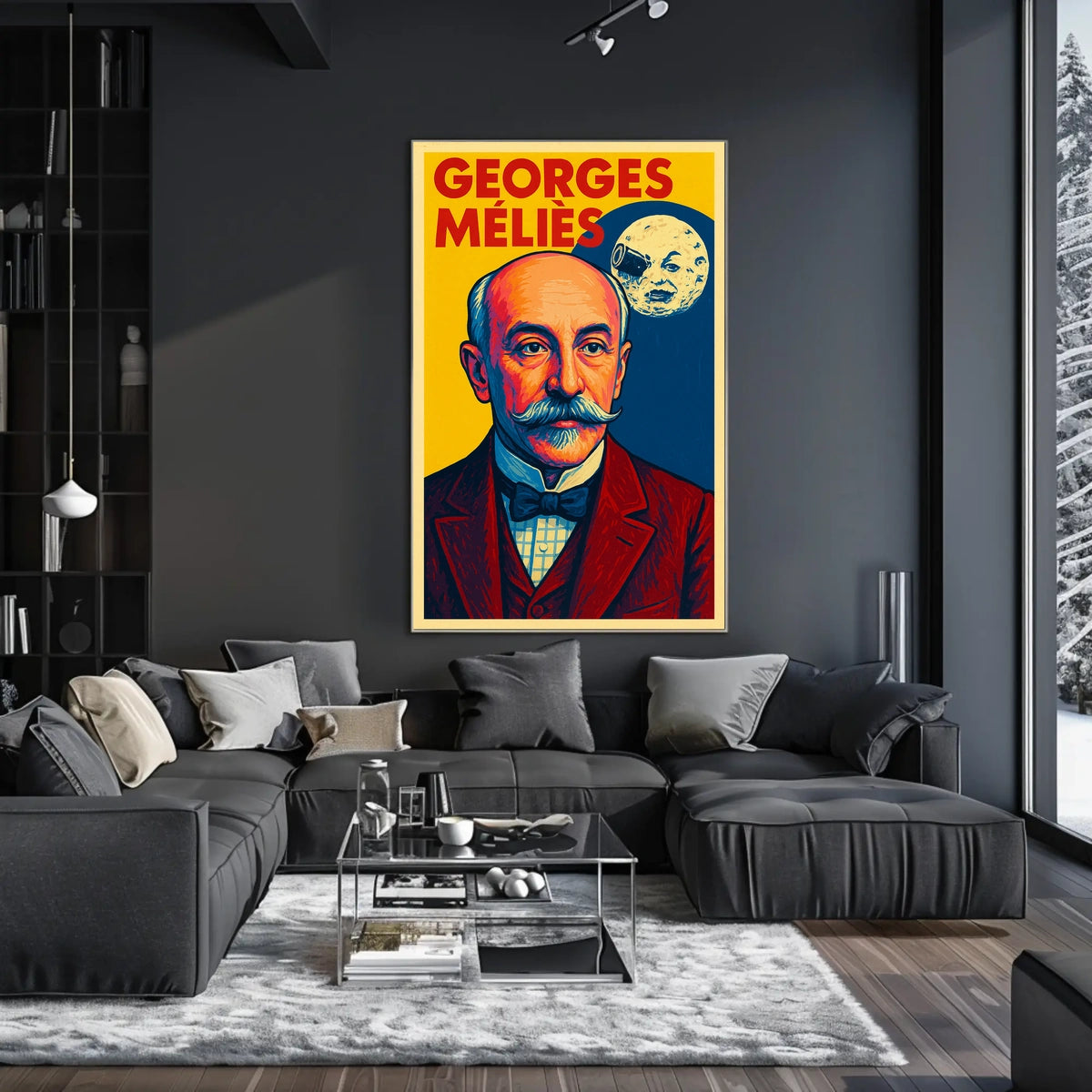 Georges Méliès Cinematic Pioneer Poster