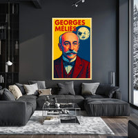 Georges Méliès Cinematic Pioneer Poster