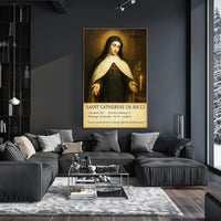 Saint Catherine de Ricci Poster PosterGoat