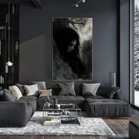 Mystical Gothic Figure in Dark Artistic Poster PosterGoat