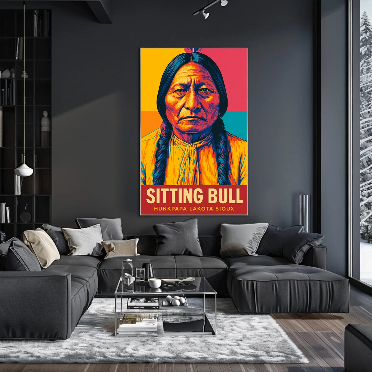 Sitting Bull Hunkpapa Lakota Sioux Poster