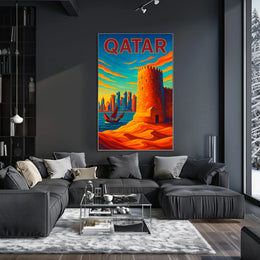 Qatar A Blend Of Tradition And Poster