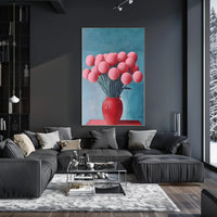 Floral Fantasy Poster Vibrant Botanical Wall Art