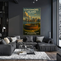 Governors Island New York Poster