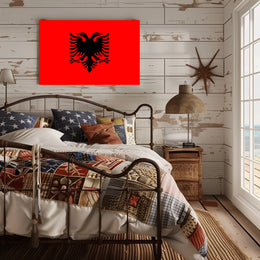 Albania Flag Poster