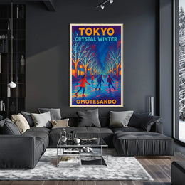 Tokyo Crystal Winter Poster