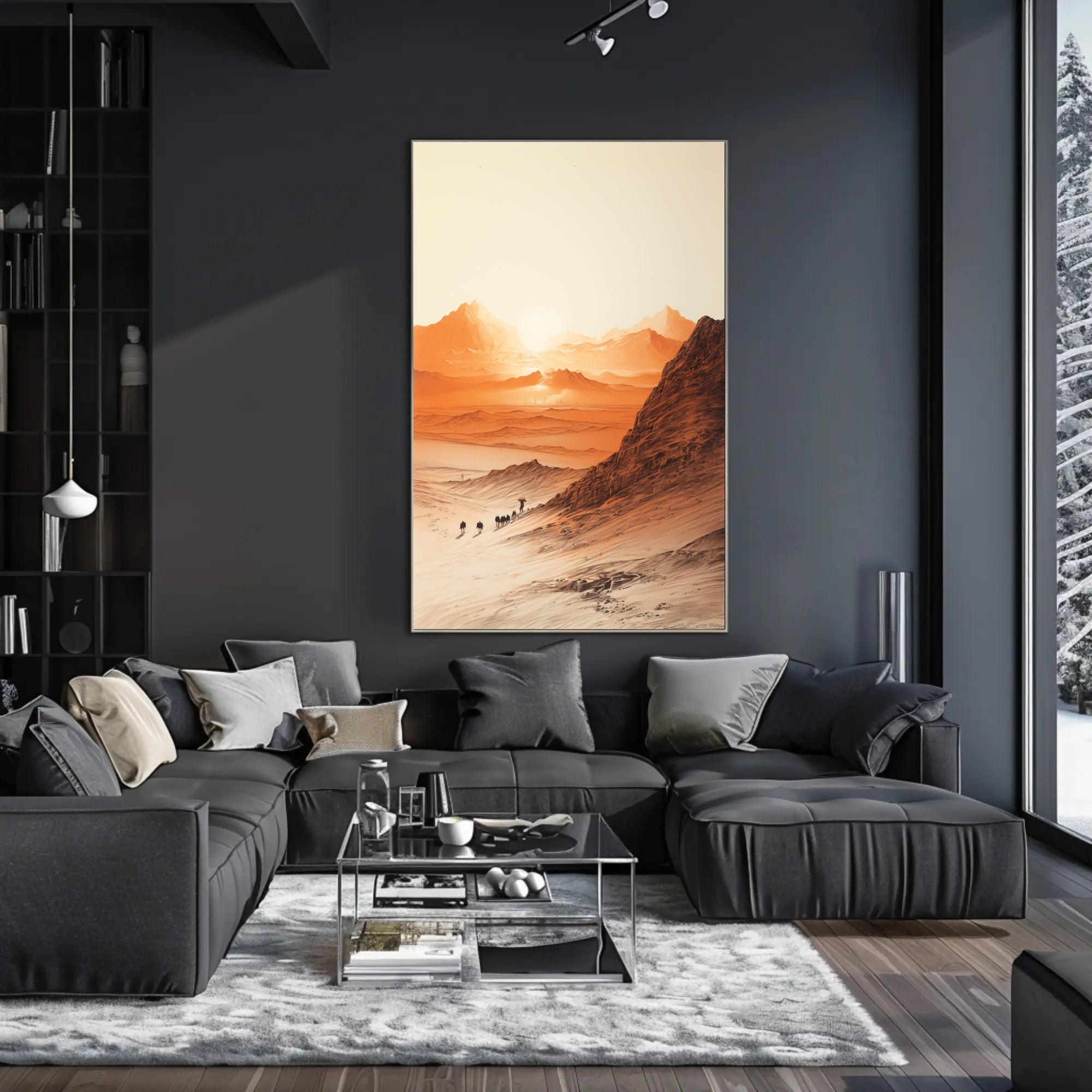 Journey Through The Desert Poster
