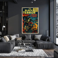 The Black Terror - Carnival of Death Poster PosterGoat