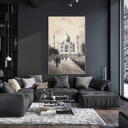 Timeless Beauty Of The Taj Mahal Poster