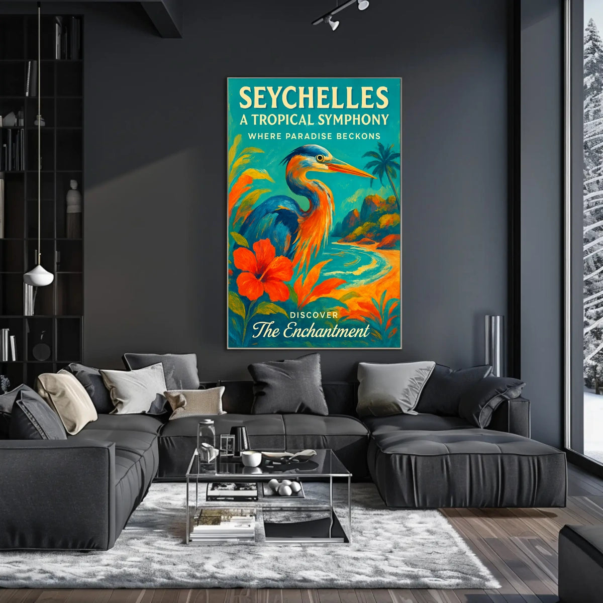 Seychelles A Tropical Symphony Poster