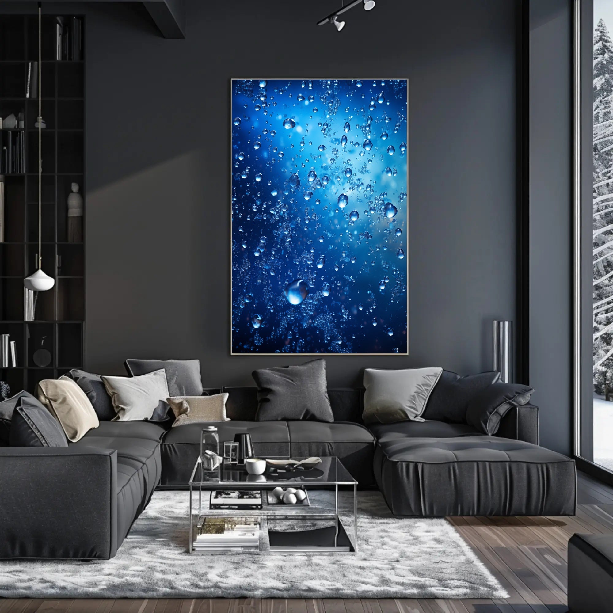 Bubbles In Motion Poster