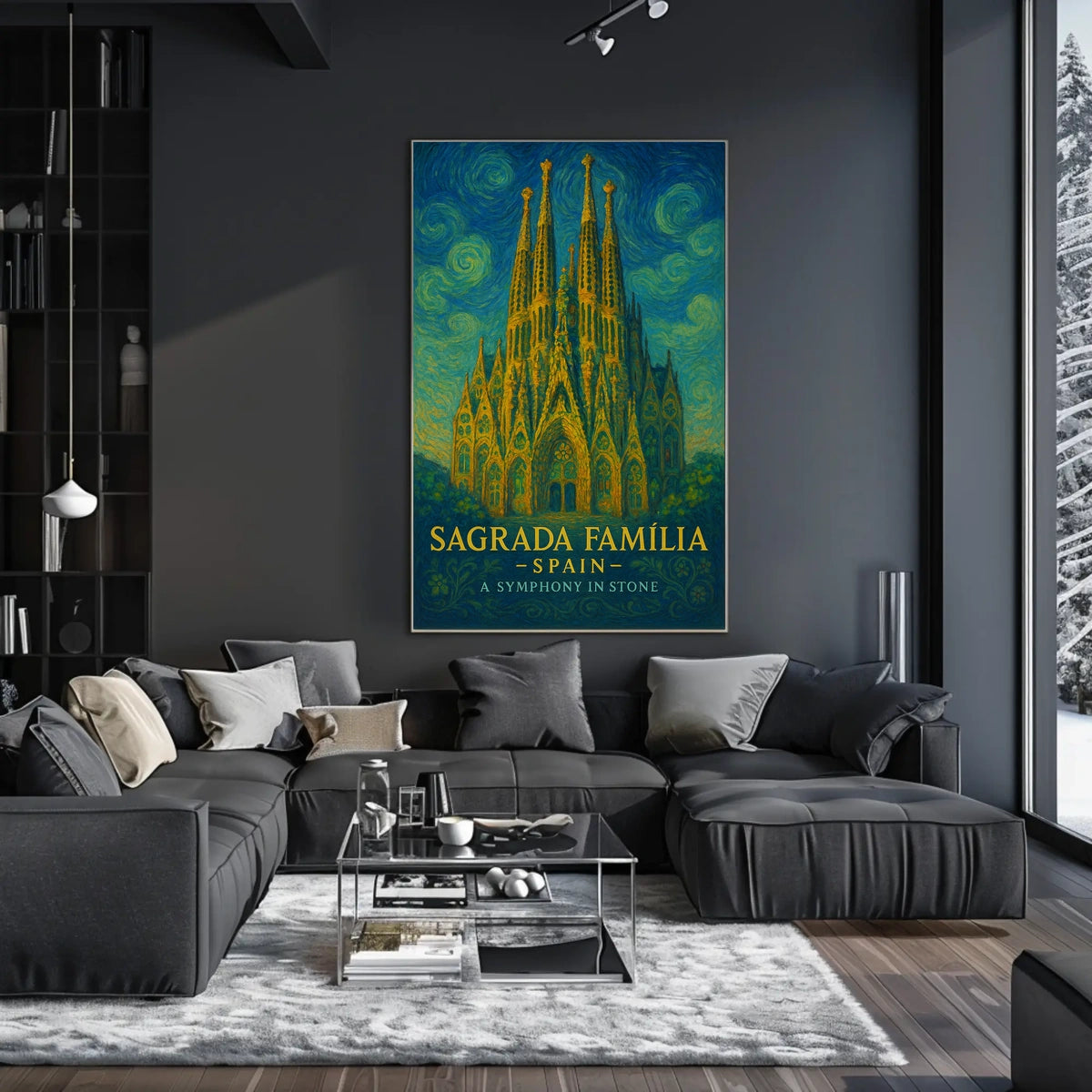 Sagrada Família A Symphony in Stone Poster