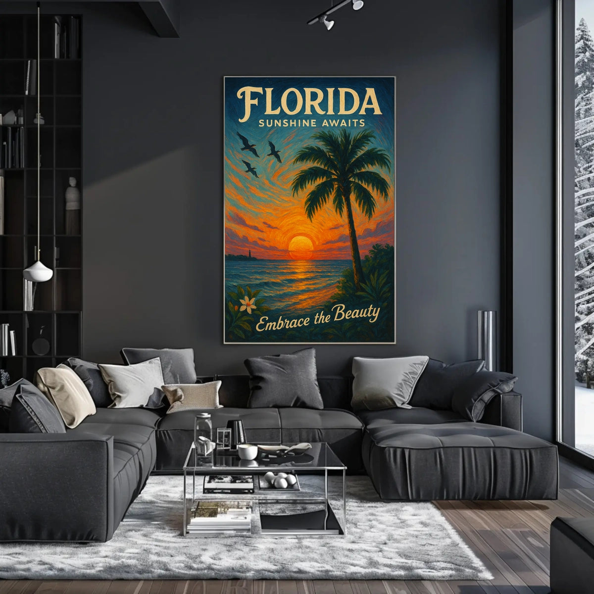 Florida Sunshine Awaits Poster