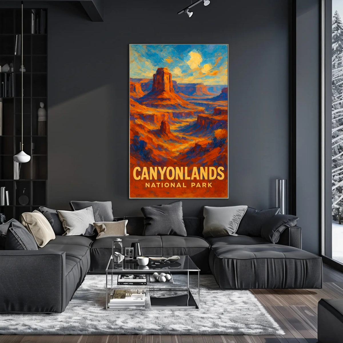 Canyonlands National Park Poster Wall Art Landscape