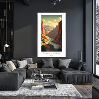Majestic Grand Canyon Poster PosterGoat
