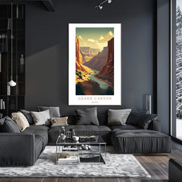 Majestic Grand Canyon Poster PosterGoat
