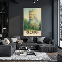Saint Isabel Of France Poster