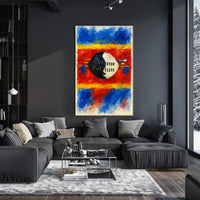 Vibrant Abstract Composition Abstract Poster