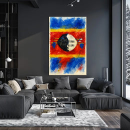 Vibrant Abstract Composition Abstract Poster