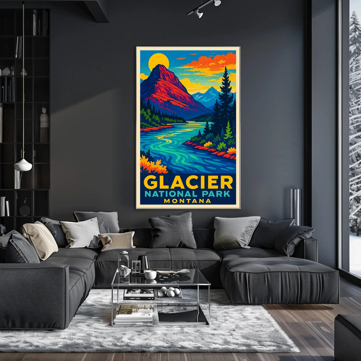 Glacier National Park Montana Poster