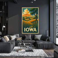 Scenic Iowa Landscape Poster