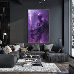 Dark Warrior: Mystic Blade Fantasy or Mythology Poster PosterGoat
