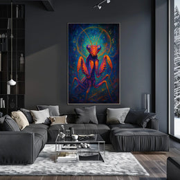Cosmic Mantis Poster